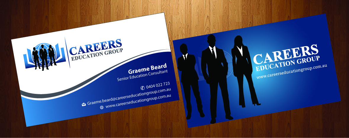 Business Card Design by HarmiDesigning for Careers Education Group | Design #3728568