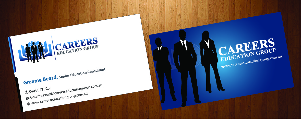 Business Card Design by HarmiDesigning for Careers Education Group | Design #3728570