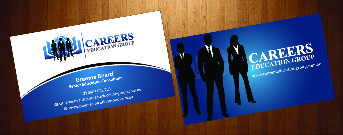 Business Card Design by HarmiDesigning for Careers Education Group | Design #3728578