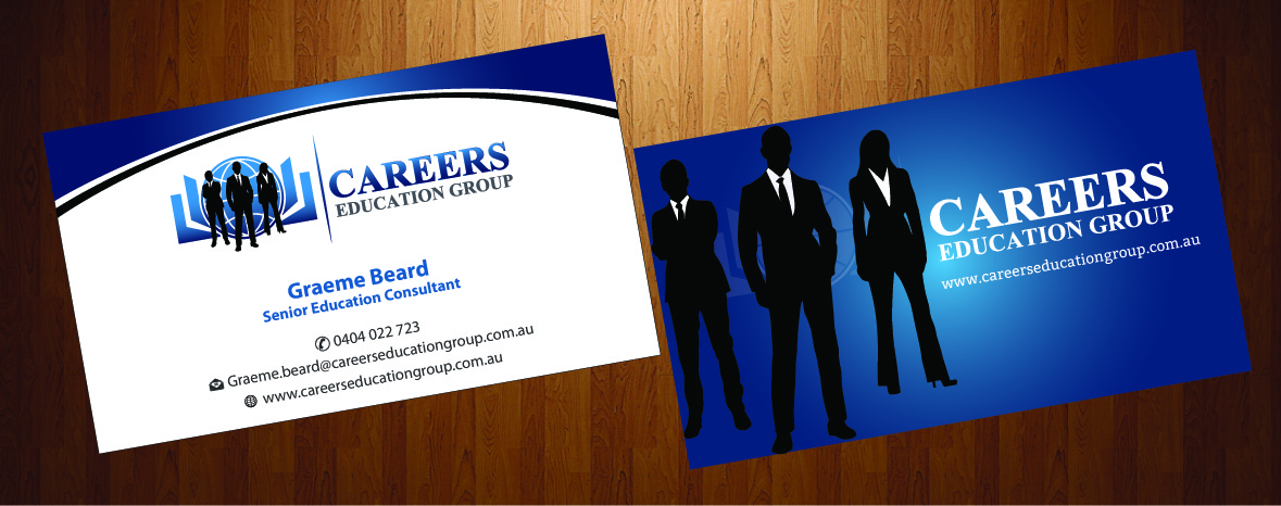 Business Card Design by HarmiDesigning for Careers Education Group | Design #3728580