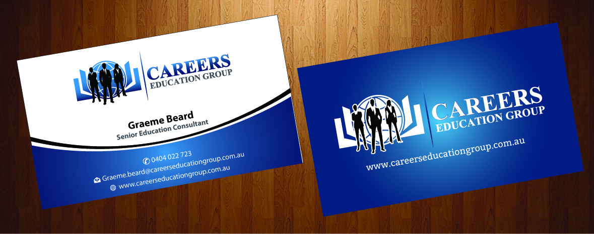 Business Card Design by HarmiDesigning for Careers Education Group | Design #3728591