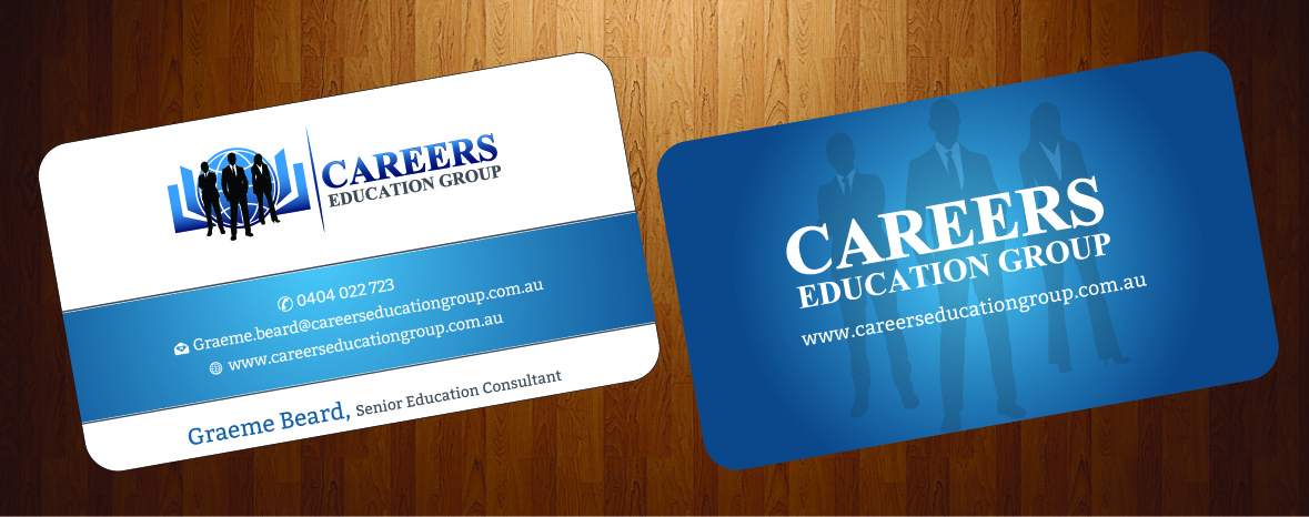 Business Card Design by HarmiDesigning for Careers Education Group | Design #3728621