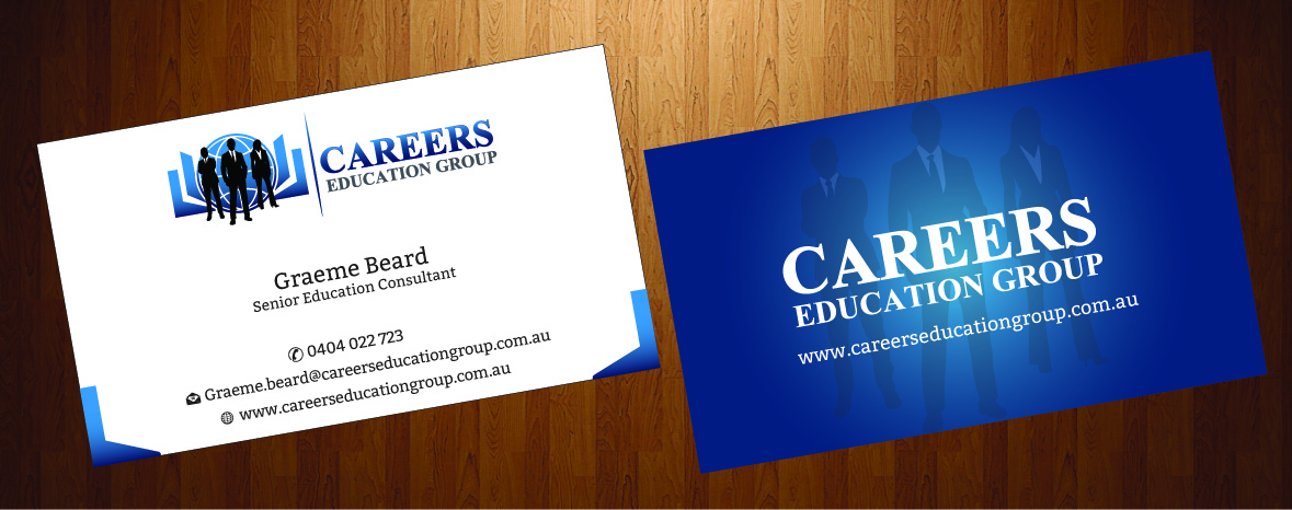 Business Card Design by HarmiDesigning for Careers Education Group | Design #3728627