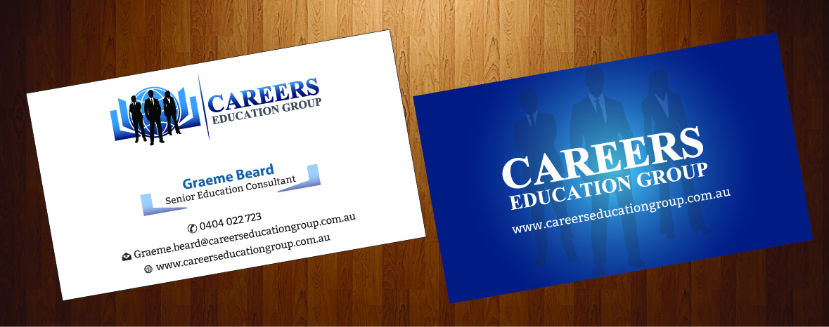 Business Card Design by HarmiDesigning for Careers Education Group | Design #3728636