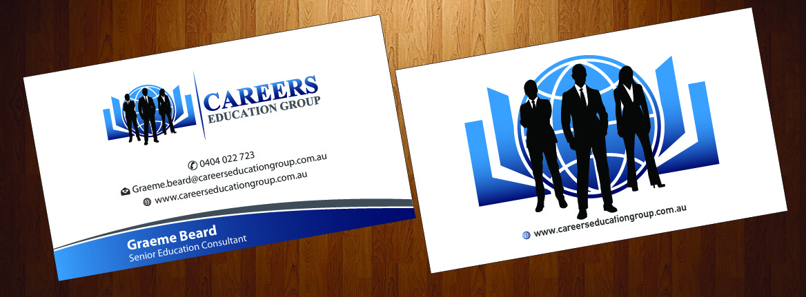 Business Card Design by HarmiDesigning for Careers Education Group | Design #3730416