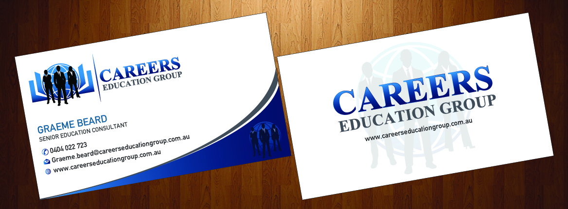 Business Card Design by HarmiDesigning for Careers Education Group | Design #3730418