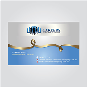 Diseño de Tarjeta de Presentación por MTu para Careers Education Group | Diseño: #3729078