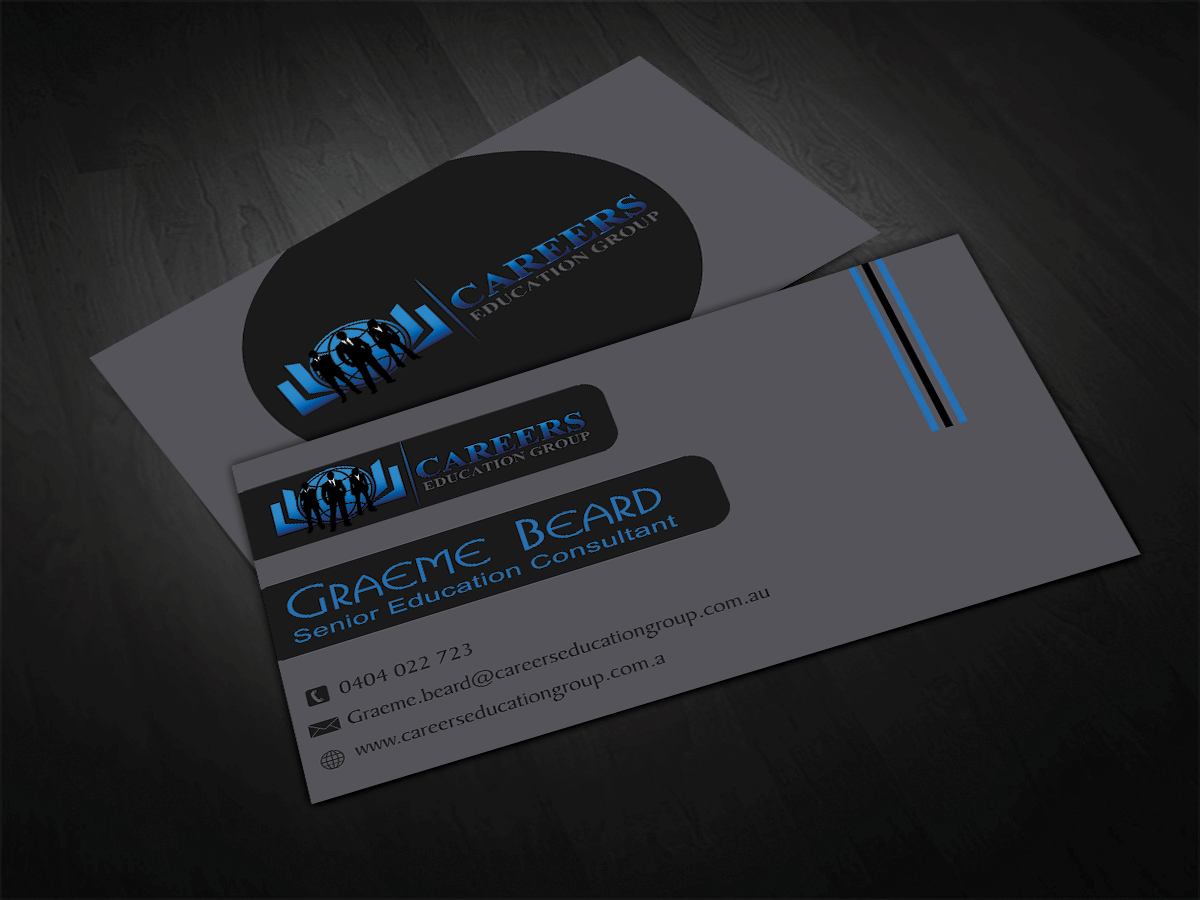 Business Card Design by Riz' for Careers Education Group | Design #3723944