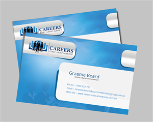 Visitenkarten-Design von Seema Gupta für Careers Education Group | Design #3728964
