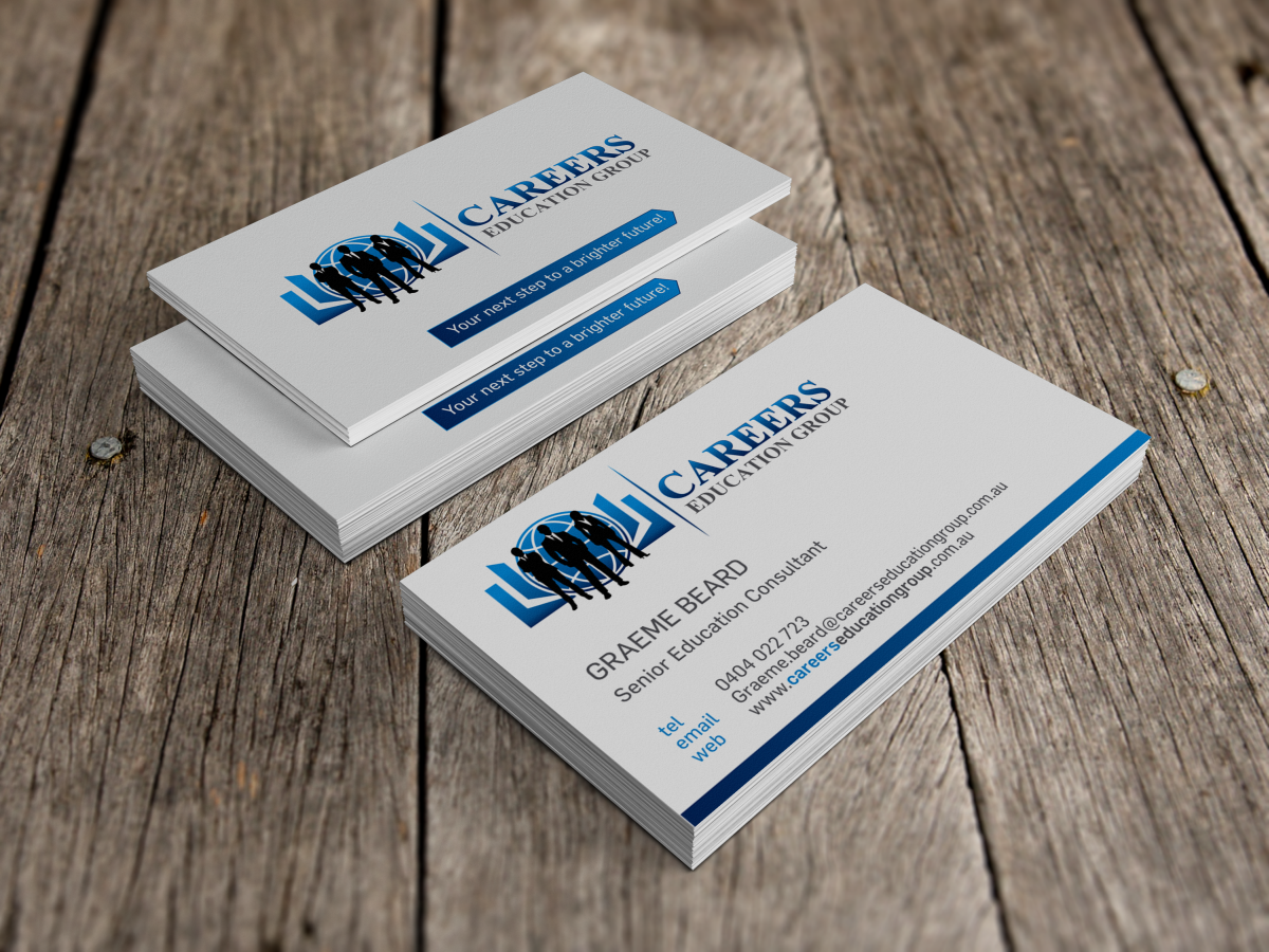 Business Card Design by HYPdesign for Careers Education Group | Design #3726441