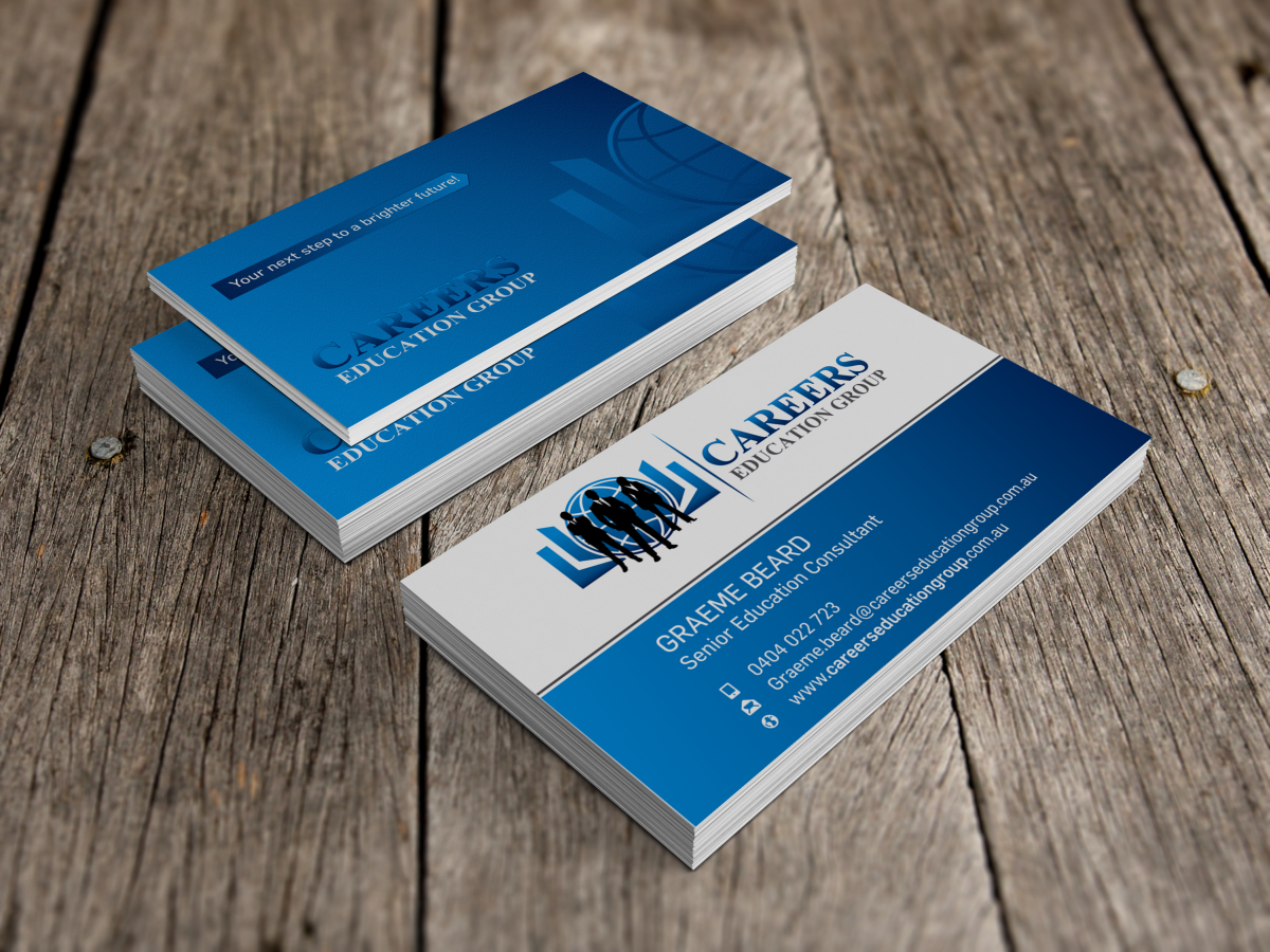 Business Card Design by HYPdesign for Careers Education Group | Design #3764967