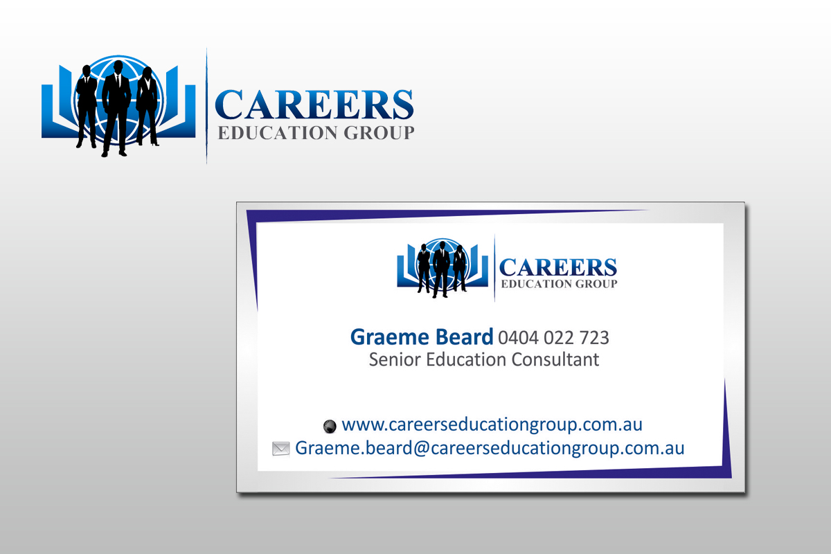 Business Card Design by Mitesh for Careers Education Group | Design #3753903
