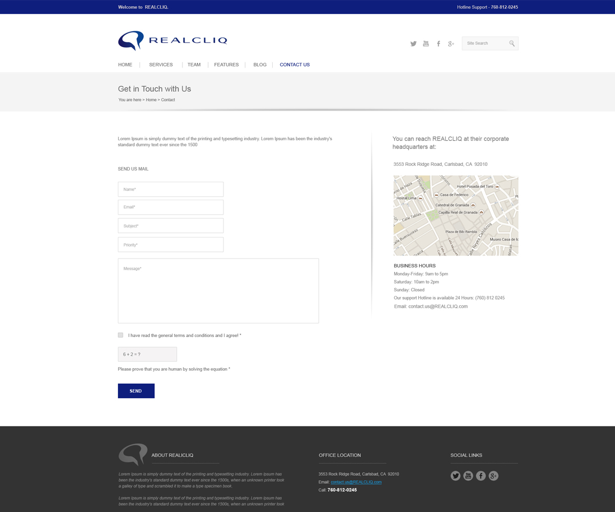 Web-Design von aarsita für Reacliq Inc. | Design #3737950