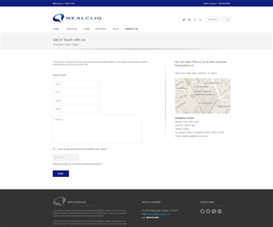 Web-Design von aarsita für Reacliq Inc. | Design: #3737950