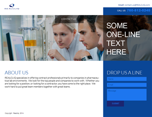 Web-Design von coa für Reacliq Inc. | Design: #4028910