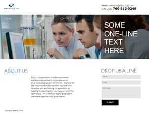 Web-Design von coa für Reacliq Inc. | Design: #4029002