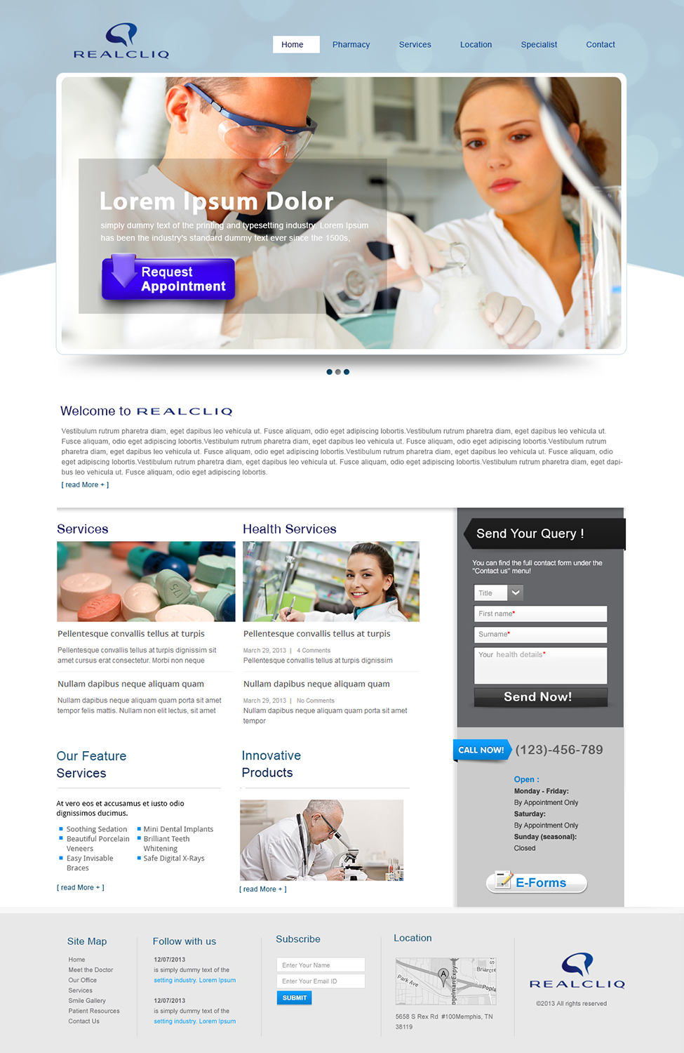 Web Design by webxvision for Reacliq Inc. | Design #3726462