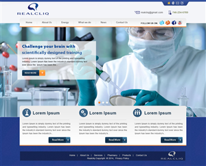 Web-Design von webxvision für Reacliq Inc. | Design: #3740987
