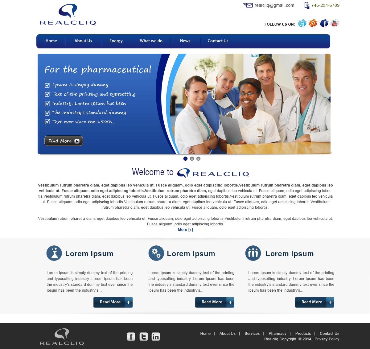 Web-Design von webxvision für Reacliq Inc. | Design #3745048