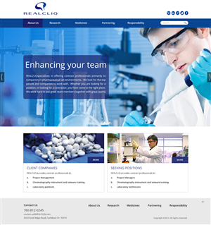 Web-Design von pb für Reacliq Inc. | Design: #3731129