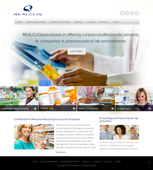 Web-Design von pb für Reacliq Inc. | Design: #3731130