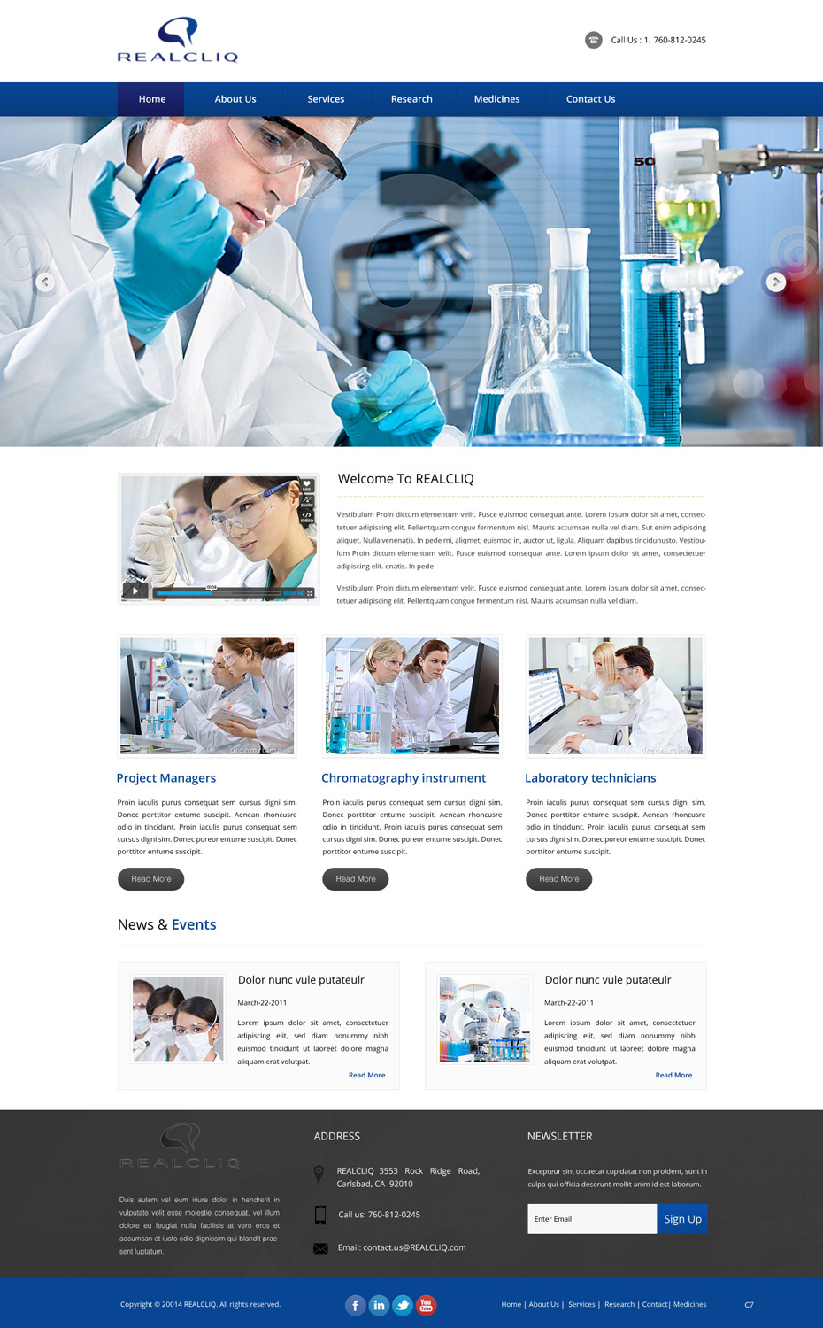 Web-Design von pb für Reacliq Inc. | Design #3731139