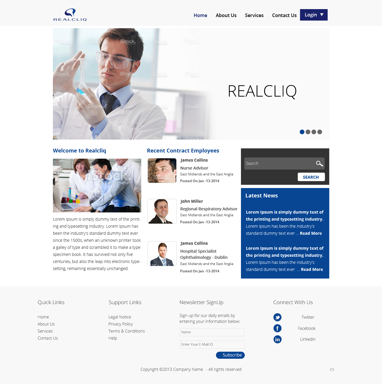 Web-Design von pb für Reacliq Inc. | Design #3732187