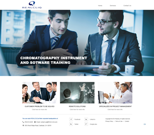 Web-Design von pb für Reacliq Inc. | Design: #3732193