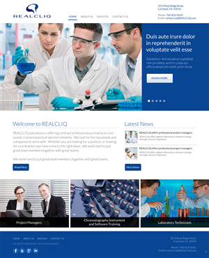 Web-Design von pb für Reacliq Inc. | Design: #3732208