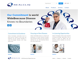 Web Design by OM for Reacliq Inc. | Design: #3767459
