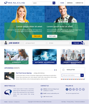 Web-Design von Creative Usha für Reacliq Inc. | Design: #3837413