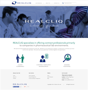Web-Design von Behriatech für Reacliq Inc. | Design: #3731914