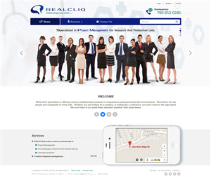 Web-Design von Behriatech für Reacliq Inc. | Design: #3734420