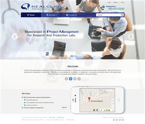 Web-Design von Behriatech für Reacliq Inc. | Design: #3734438