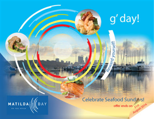 Design de Carte Postale par MngqibisaP pour Matilda Bay Restaurant and Function Centre | Design #3787387
