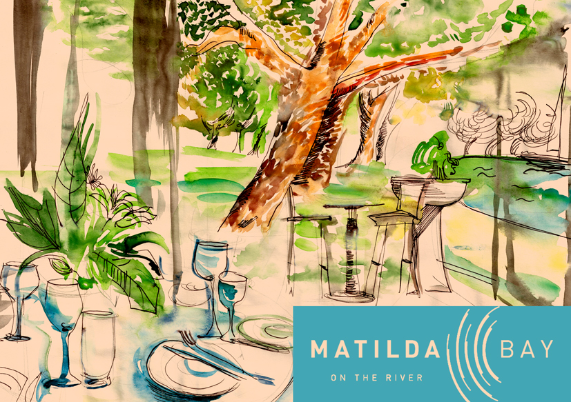 Design de Carte Postale par ksenia design pour Matilda Bay Restaurant and Function Centre | Design #3786432