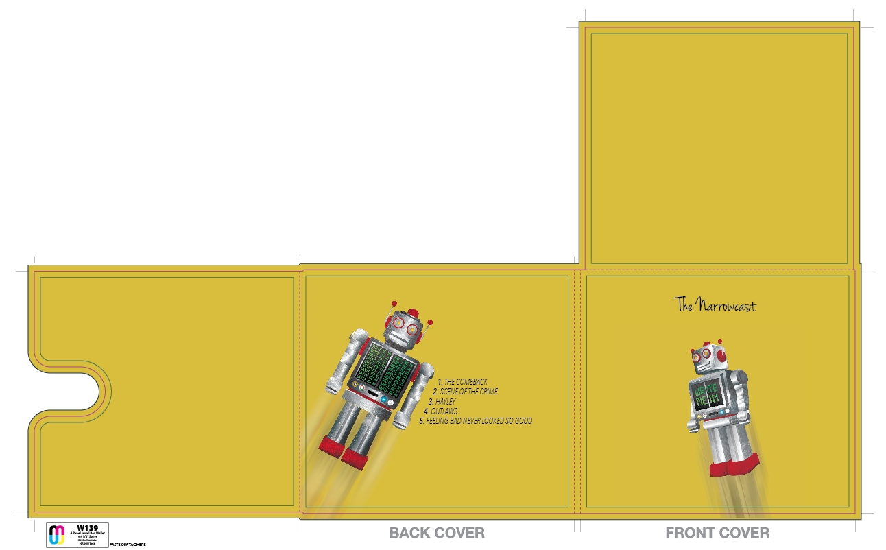 CD Cover Design by MC-GD for The Narrowcast | Design: #4145500