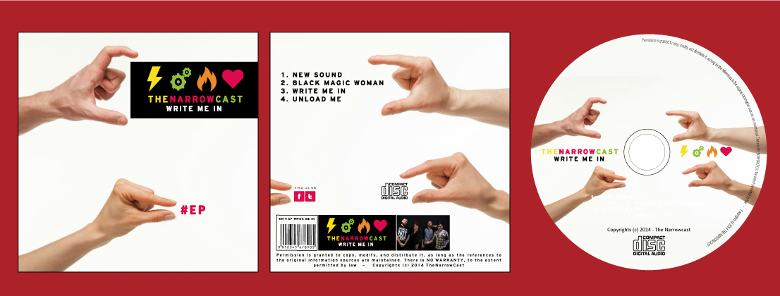 CD Cover Design by RedOne22 for The Narrowcast | Design #3734596