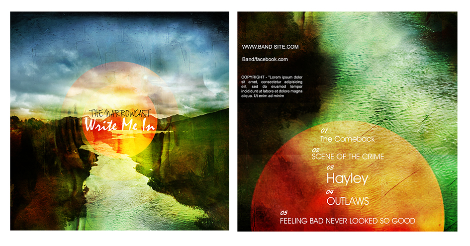 Diseño de Portada de CD por Diogo Landô para The Narrowcast | Diseño #3963937