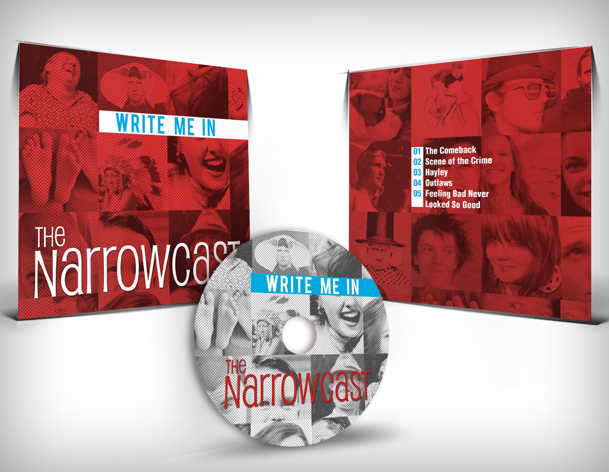 CD Cover Design by kaatem for The Narrowcast | Design #3792739