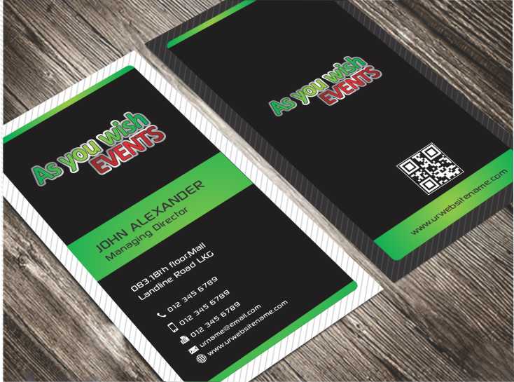 Diseño de Tarjeta de Presentación por AwsomeD para As You Wish Events, Inc. | Diseño #3724540