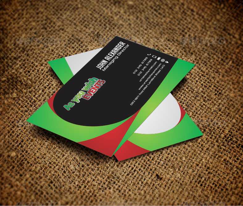 Diseño de Tarjeta de Presentación por AwsomeD para As You Wish Events, Inc. | Diseño #3724543