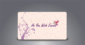 Design de Carte de Visite par hmecdesign pour As You Wish Events, Inc. | Design #3769736