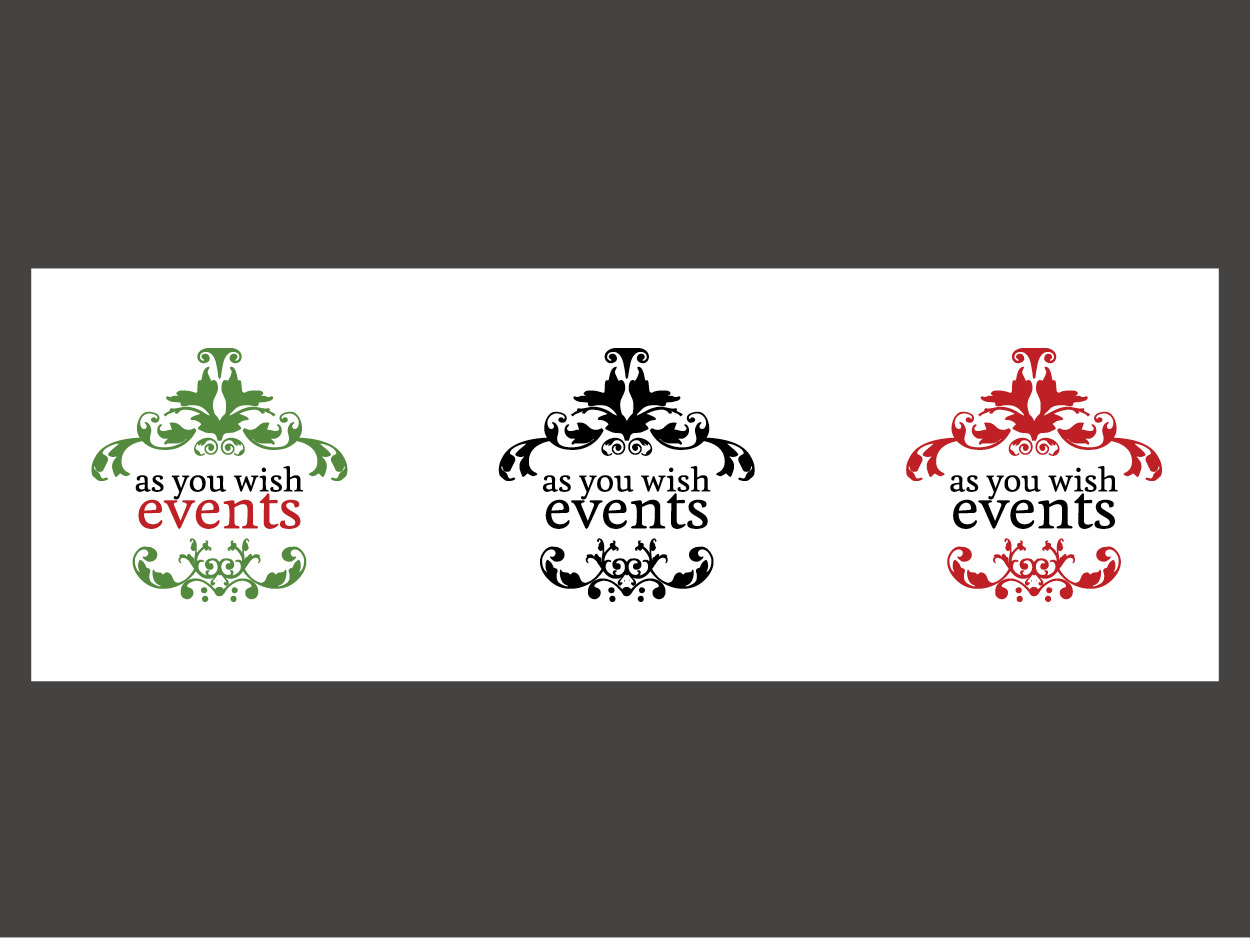 Business Card Design by suestrobel for As You Wish Events, Inc. | Design #3762701