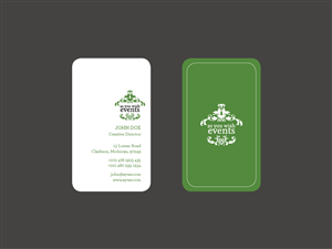 Business Card Design by suestrobel for As You Wish Events, Inc. | Design: #3762709