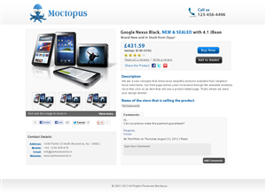 Web Design by webxvision for mOctopus | Design #1012916