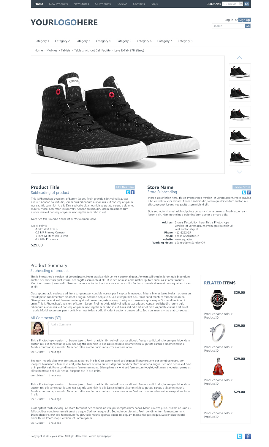 Web Design par WirePaper pour mOctopus | Design #1015912