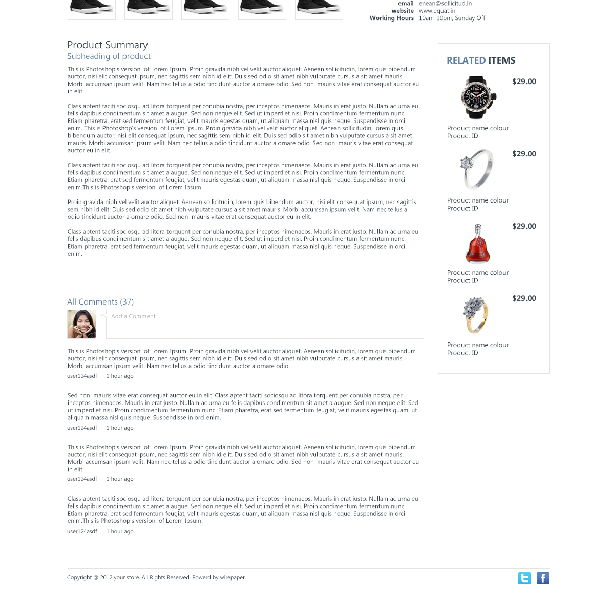 Web Design by WirePaper for mOctopus | Design #982528