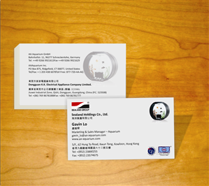 Visitenkarten-Design von HollyBlue Studio für Sealand Holdings Co., Ltd.  | Design: #3734314