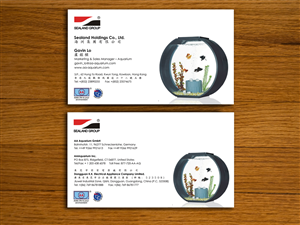 Business Card Design by Creative dreams for Sealand Holdings Co., Ltd.  | Design #3735736
